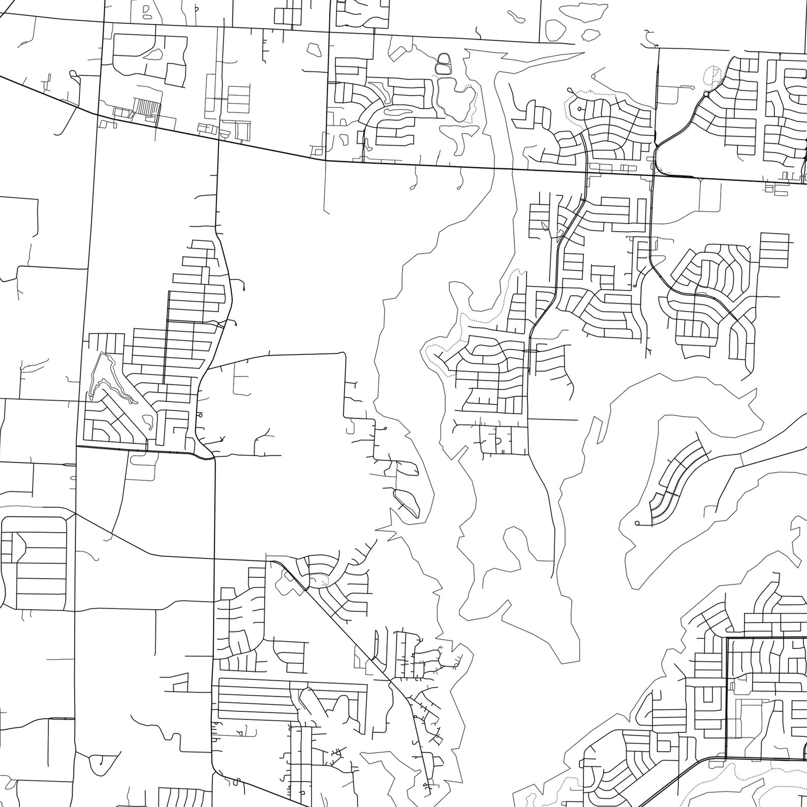 Little Elm Map Print Little Elm Map Poster Wall Art Tx City - Etsy