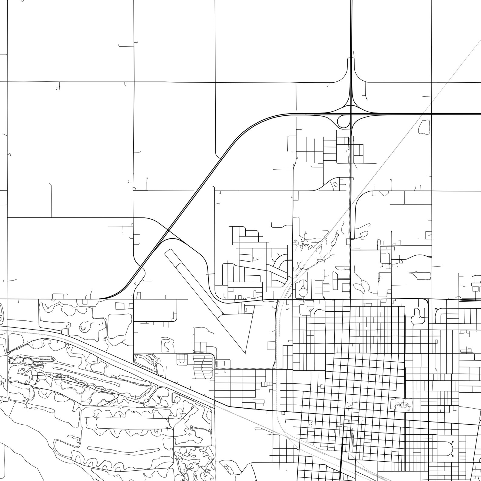 Fremont Map Print Fremont Map Poster Wall Art Ne City Map Etsy