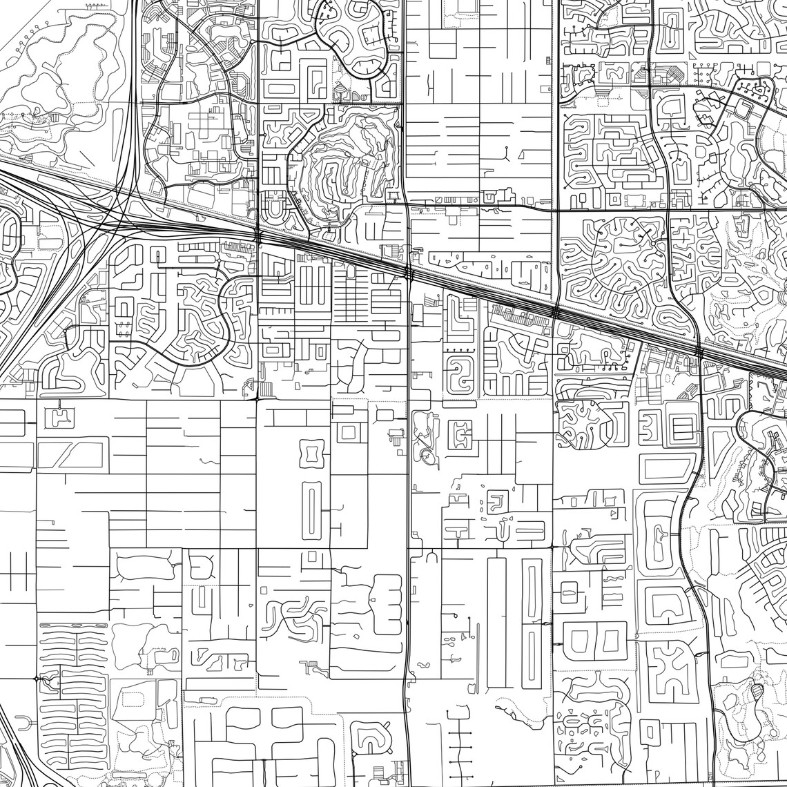 Davie Map Print Davie Map Poster Wall Art Fl City Map | Etsy