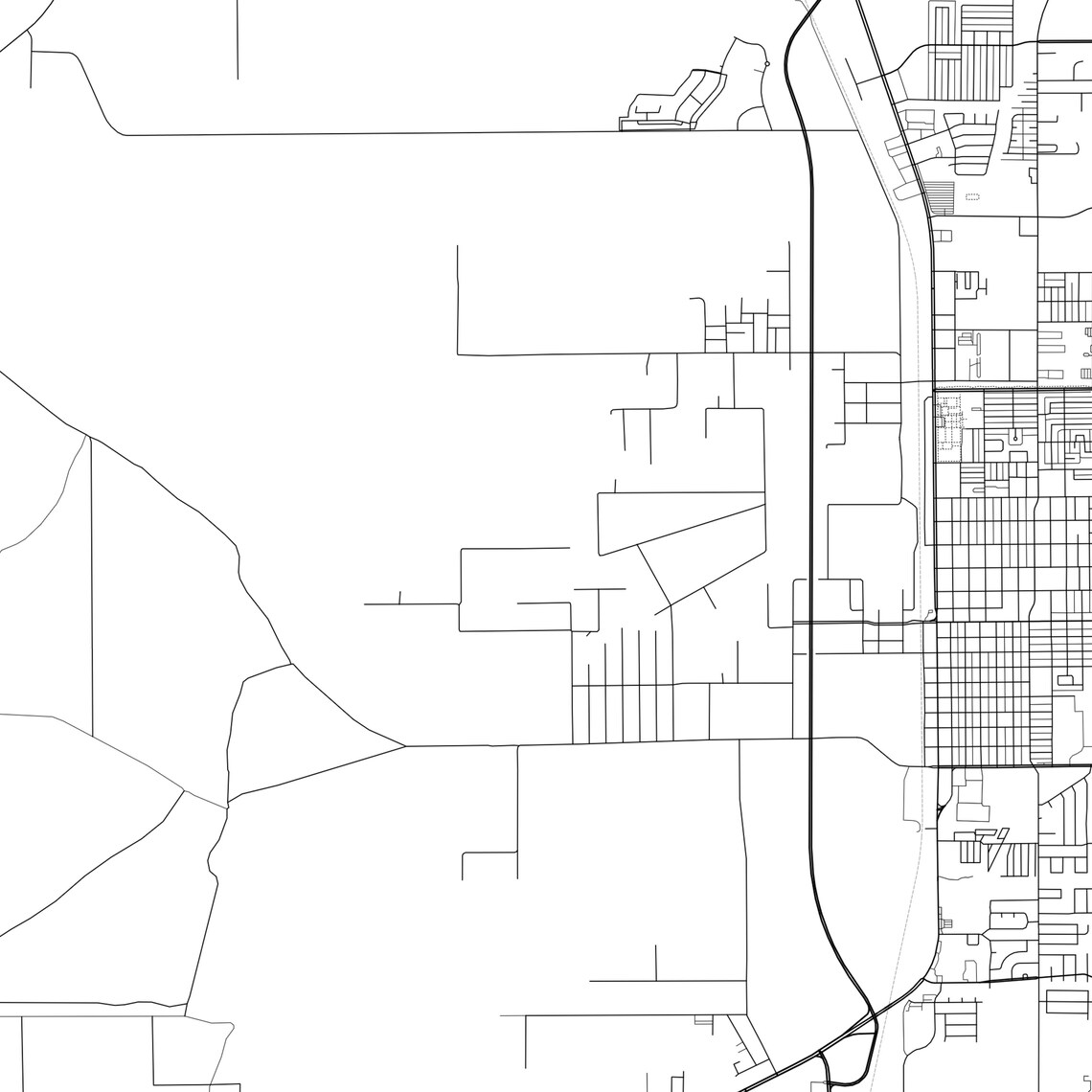Alamogordo Map Print Alamogordo Map Poster Wall Art Nm City Etsy