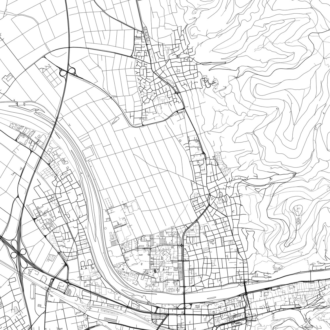 Heidelberg Map Print Heidelberg Map Poster Wall Art - Etsy Denmark