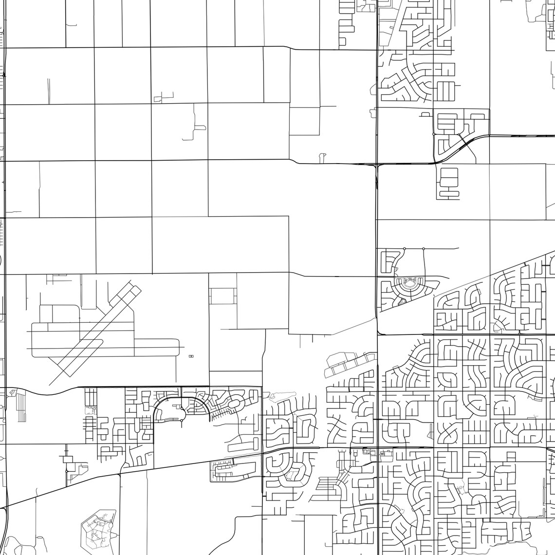 Eastvale Map Print Eastvale Map Poster Wall Art Ca City Map Etsy