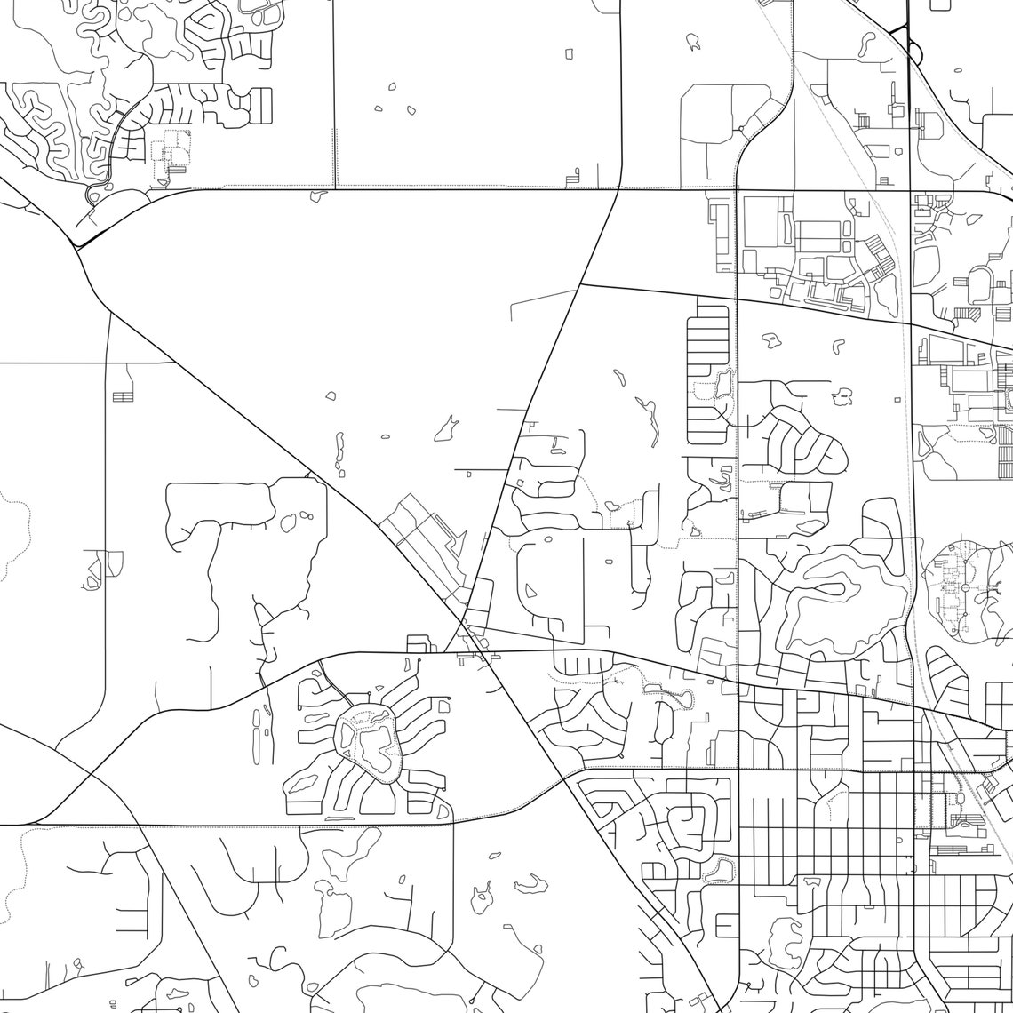 Mundelein Map Print Mundelein Map Poster Wall Art Il City Etsy