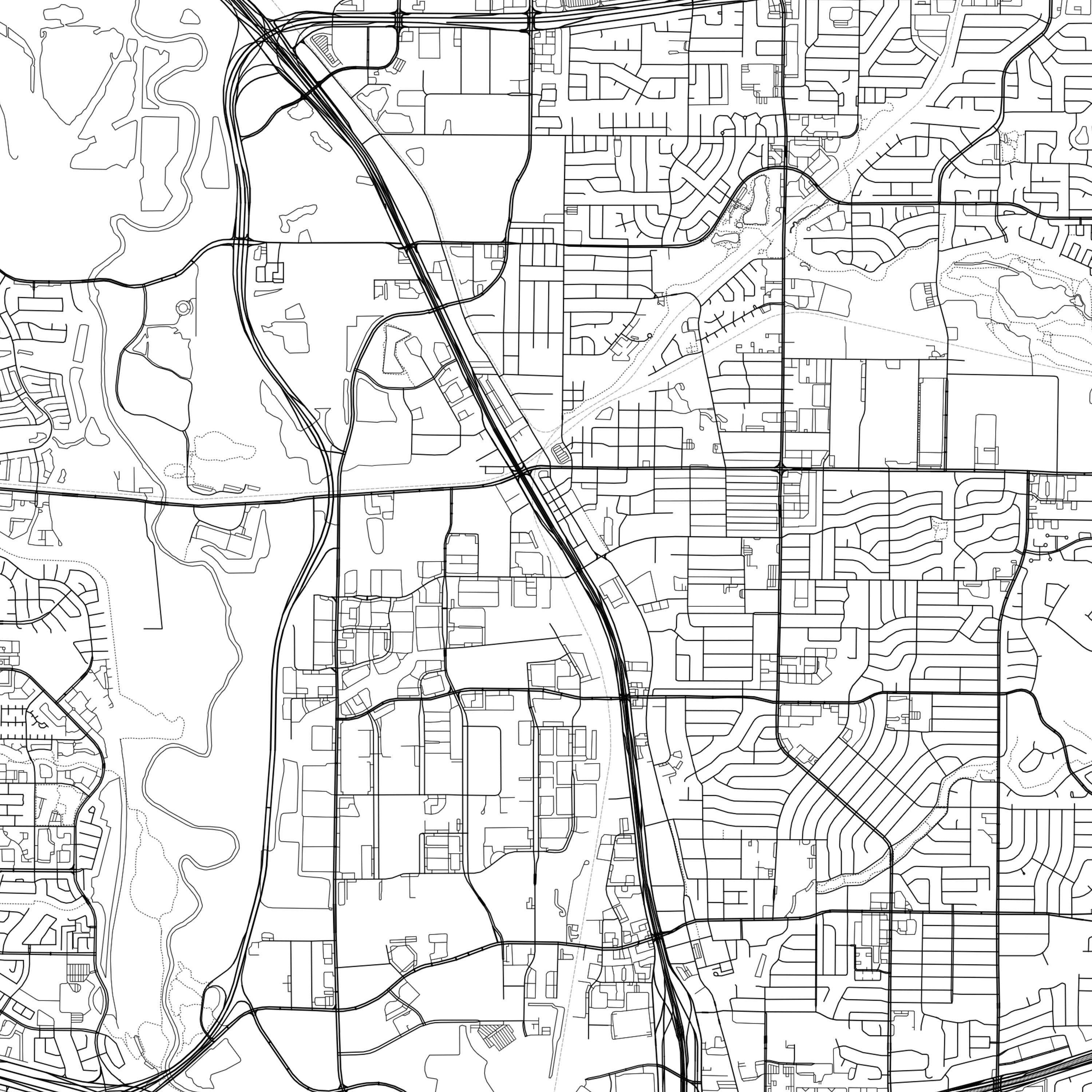 Farmers Branch Map Print Farmers Branch Map Poster Wall Art Etsy