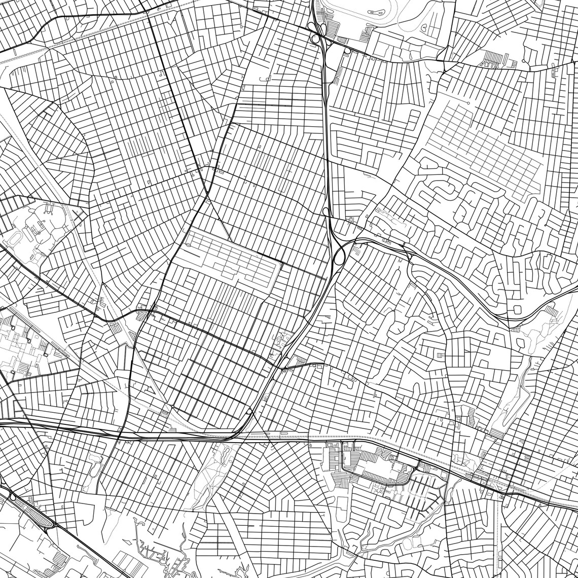 Valley Stream Map Print Valley Stream Map Poster Wall Art Ny Etsy UK