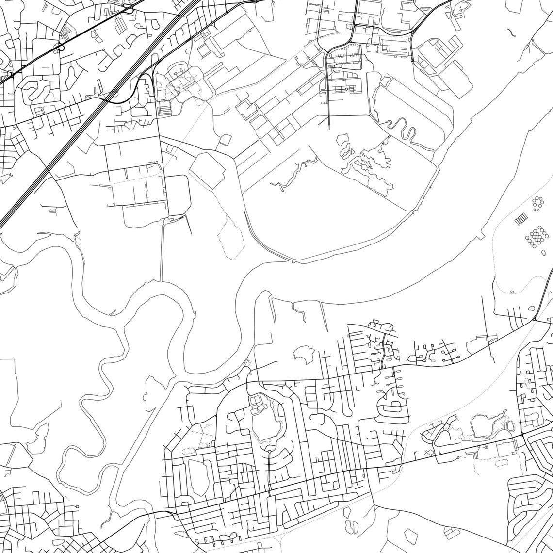 Sayreville Map Print Sayreville Map Poster Wall Art Nj City Etsy