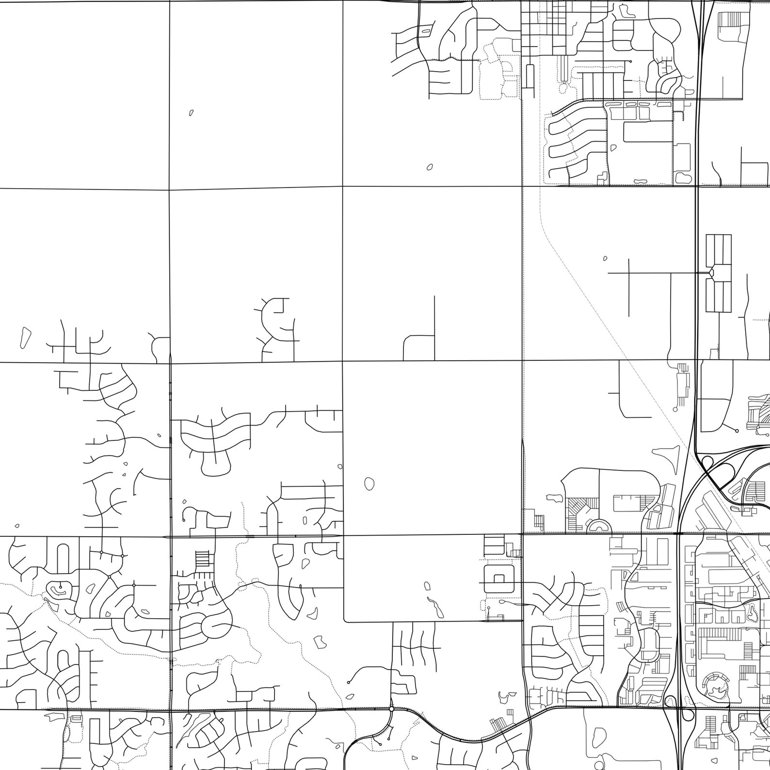 Urbandale Map Print Urbandale Map Poster Wall Art Ia City Etsy