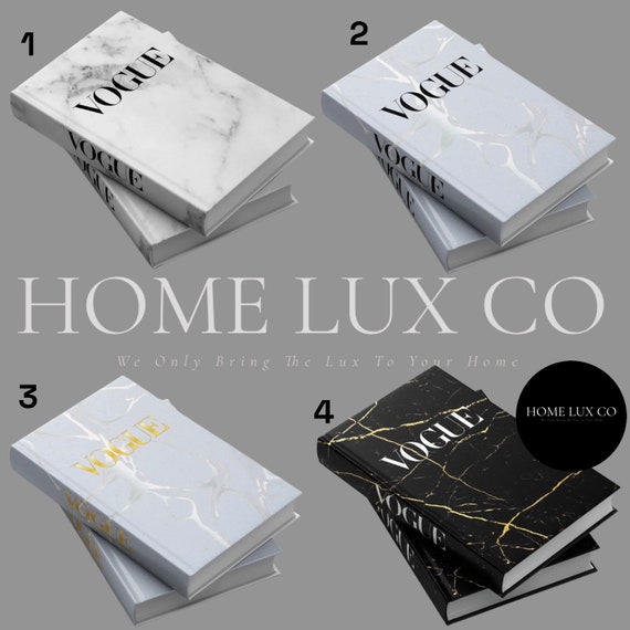 Luxury decorative Vogue book box | storage box | openable book box | home  decor | decorative book | Fake book box | table decor