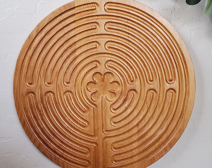 Cherry Finger Labyrinth - 11 Circuits, Chartres-inspired - Compact 8 ...