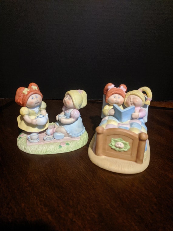 cabbage patch ceramic figurines