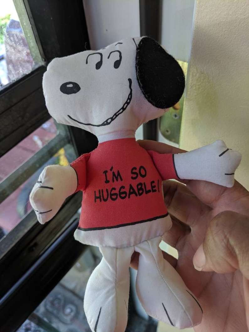 mini snoopy plush