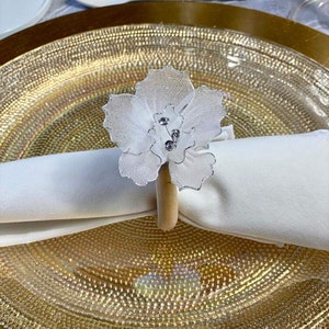 Napkin Rings// Christmas Napkin Rings Set of 4//Holliday decoration// Holiday dinner decoration//Table decor