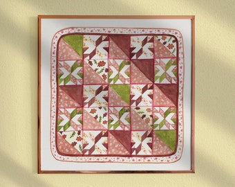 Quilted Square Mini Print | 4.72" X 4.72"