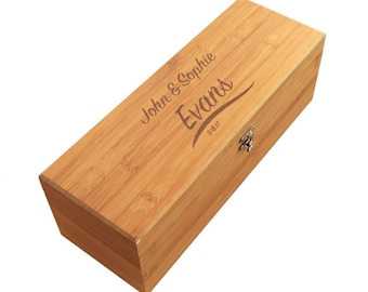 Personalized Wine Gift Box Set by Case Elegance