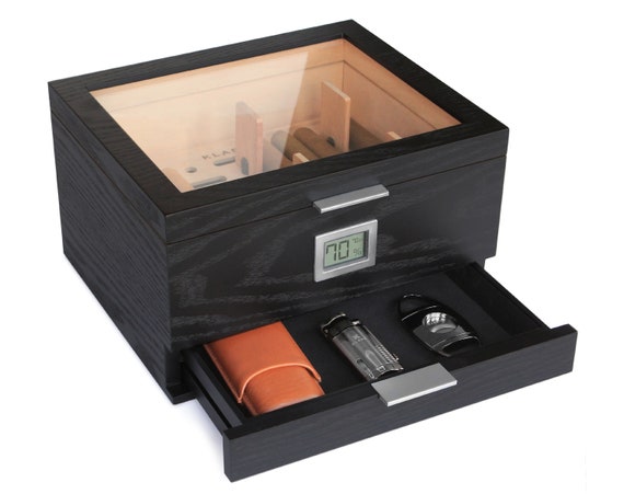 Mill Glass Top Humidor Matte Wood Grain Front Digital - Etsy Sweden