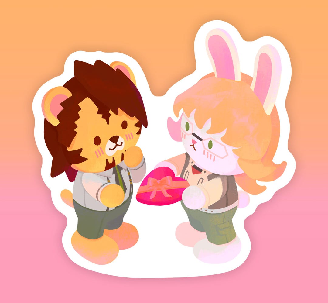 3inch Tiger & Bunny Plush Sticker - Etsy