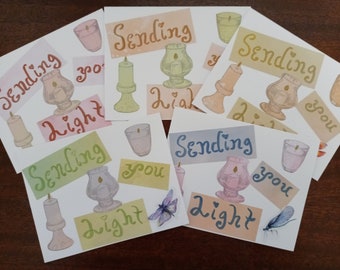 UU Flaming Chalice Note Cards