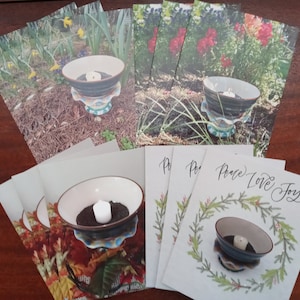 UU Seasonal Chalice Photo Note Cards