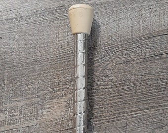 Vintage 21 1/2" Metal Twirling Majorette Baton Color Guard Marching Band Stick