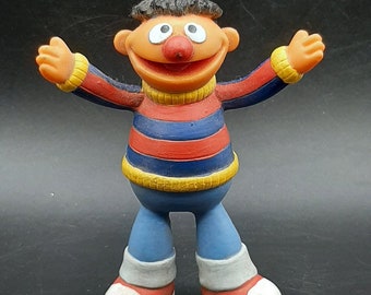 Jim Henson Productions Applause Sesame Street Ernie - Figurine pliable vintage