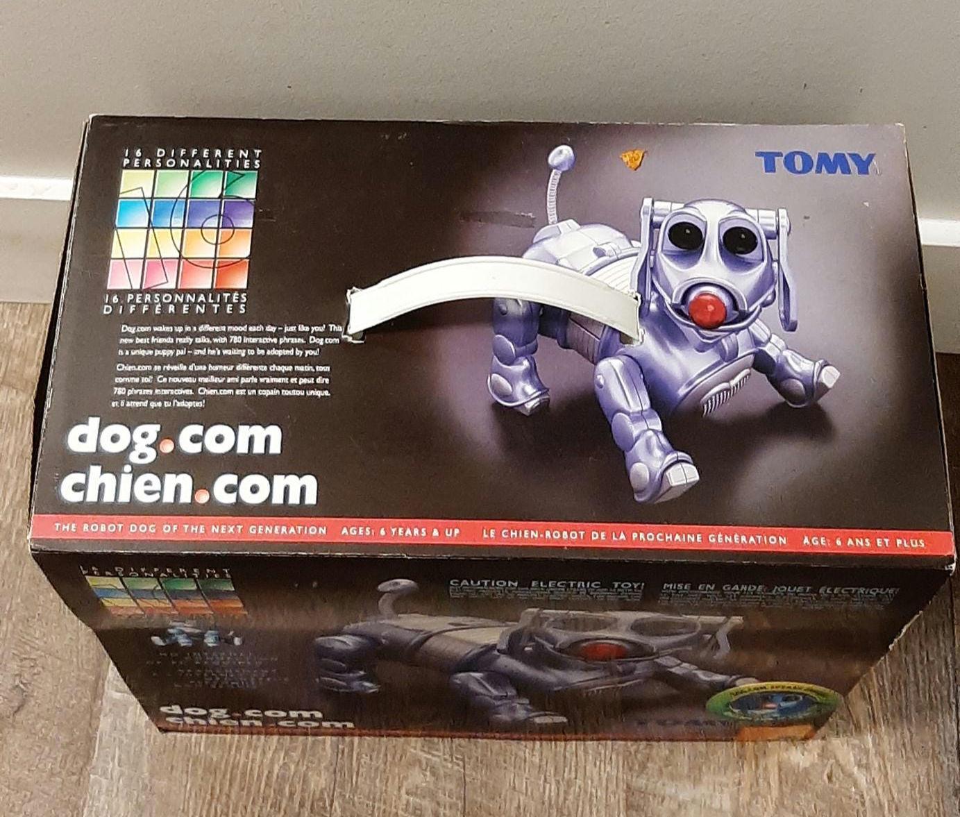 【美品】TOMY DOG.COMドッグ・コム ロボット犬 TOMY DOG COM ジャンク扱い ロボット犬 ドッグドットコム - メルカリ