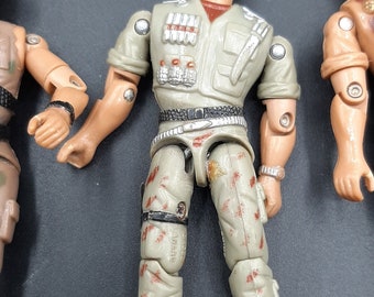Vintage 3 Lanard Action Figures 1986 the Corps GI Joe 3 3/4 Vintage 3 Lanard Action Figures 1986 the Corps GI Joe 3 3/4