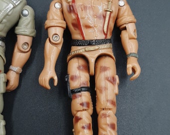 Vintage 3 Lanard Action Figures 1986 the Corps GI Joe 3 3/4 Vintage 3 Lanard Action Figures 1986 the Corps GI Joe 3 3/4