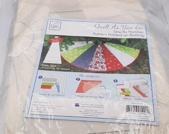 June Tailor Quilt As You Go boomrokpatroon: 40 in diameter 1 nieuwe ongeopende set