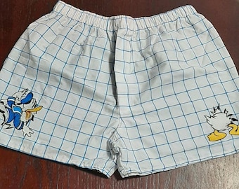Vintage 1980s Disney Store NEW with Tags Donald Duck Boxers Shorts Mens Medium