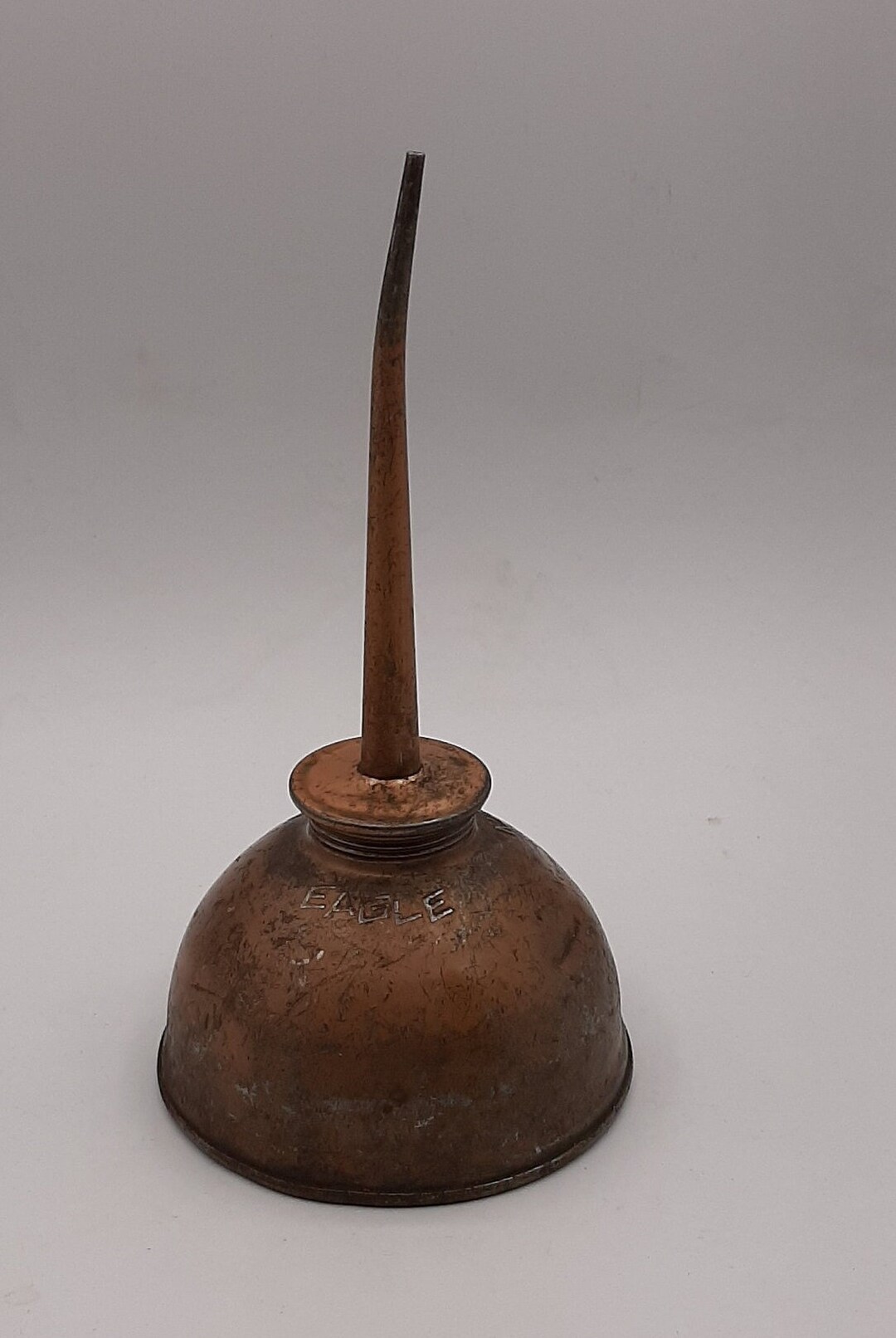 Vintage EAGLE Made in USA Thumb Pump Oil Can Oiler 7 1/4 Tall Etsy