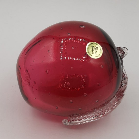 Signed Art Glass Vase Angelo Rossi (DEB) Signed Art Glass Vase Angelo Rossi (DEB)