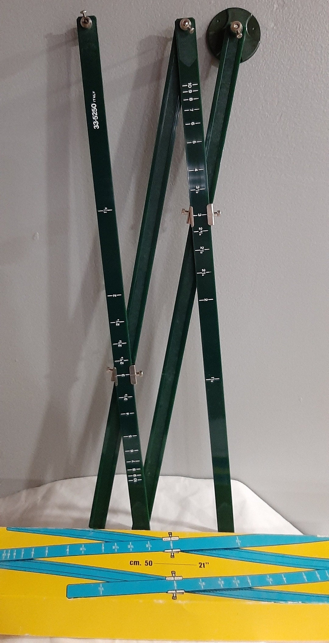 Vintage Pantograph Plastic Ruler Tracing Tool Enlarging or Decreasing ...