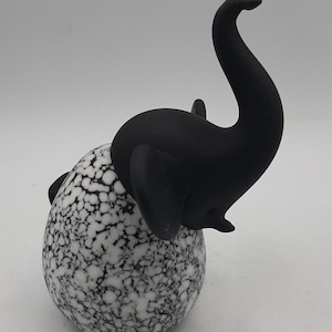 Archimede Seguso Black White - Etsy