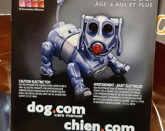 【美品】TOMY DOG.COMドッグ・コム ロボット犬 TOMY DOG COM ジャンク扱い ロボット犬 ドッグドットコム - メルカリ