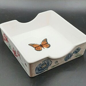 table decor lenox butterfly meadow napkin rings