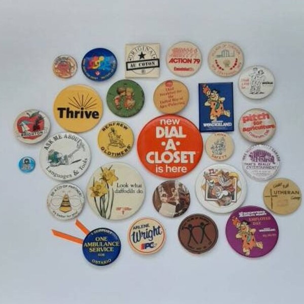 Advertising Pins - Etsy