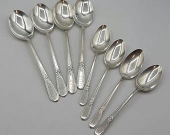 アメリカアンティーク☆サービングスプーン☆スターリングシルバー