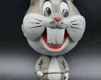 Vintage Bugs Bunny, jouet parlant à cordes, bavardage, 1976 Mattel Warner Works