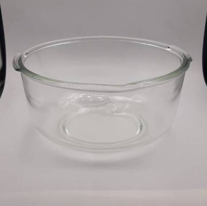 Vintage Glasbake for Sunbeam Clear Glass Mixing Bowl With Etsy