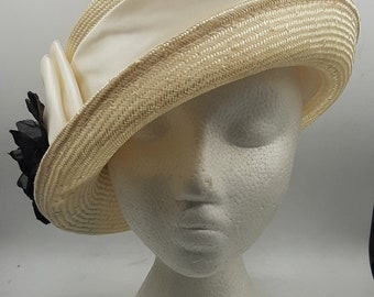 Vintage Jeanne Marie van Kathy Jeanne Summer Fashion Hat Woman's One Size USA