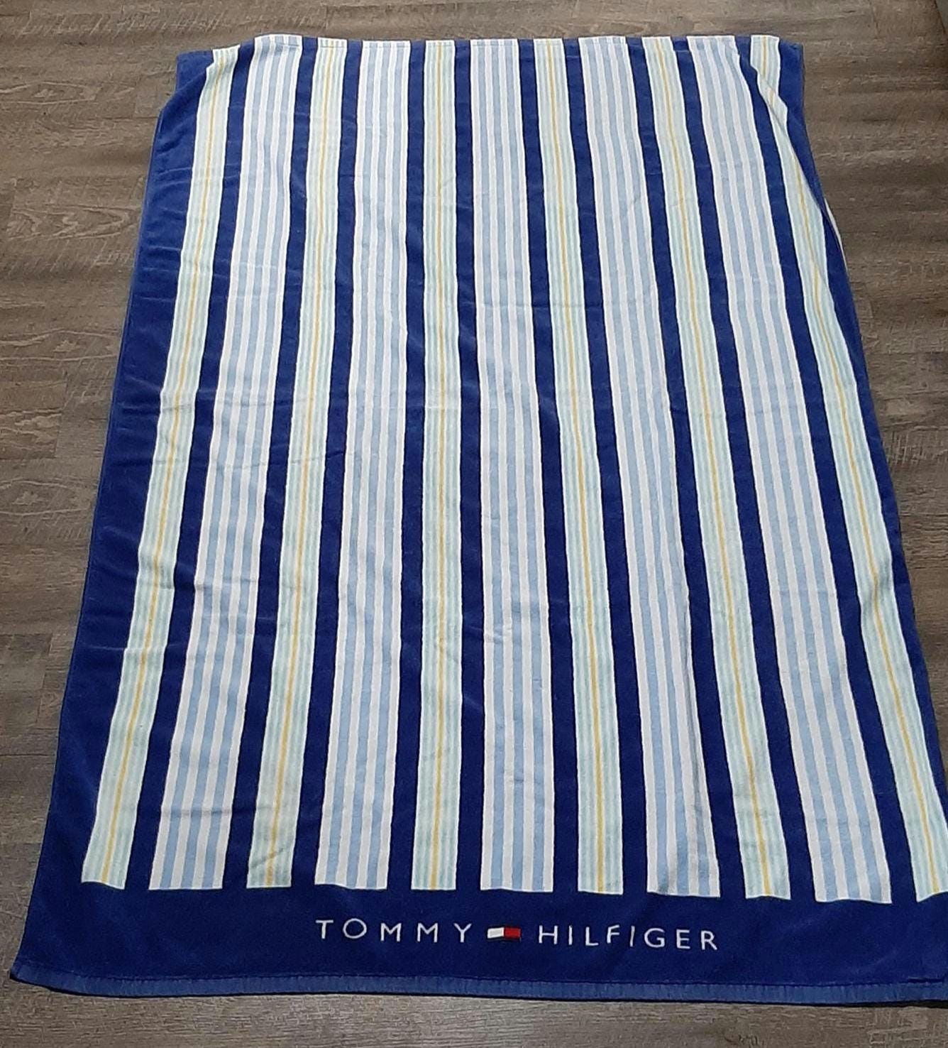 Tommy Hilfiger Towel Etsy Ireland