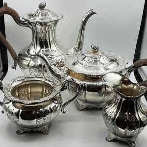 Birks Silver Tea Set - Etsy