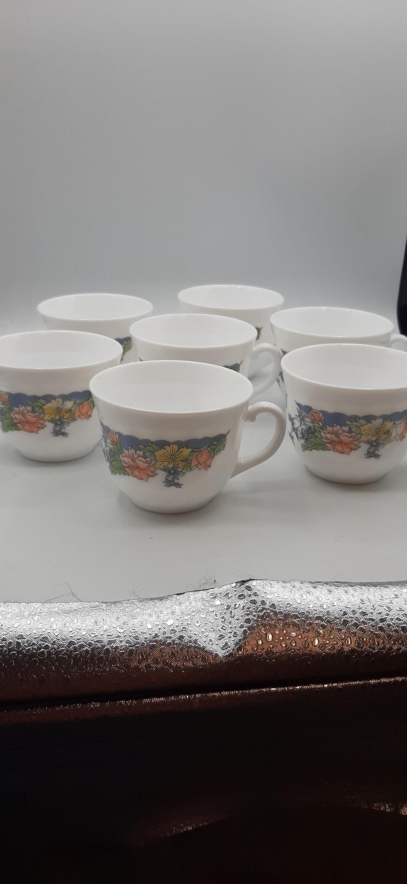 Coupe De Fruits Arcopal Florine - 28 Cm - Hauteur 5,5 Cm - Céramique Vintage