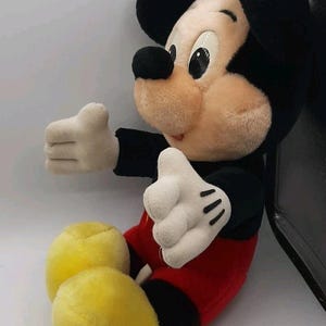 Vintage 15” 1980s Disney Parks Disneyland Walt Disney World Mickey Mouse Plush image 4