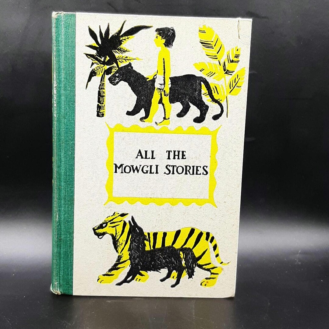 All the Mowgli Stories by Rudyard Kipling 1895 Junior Deluxe Edition Hardcover - Etsy