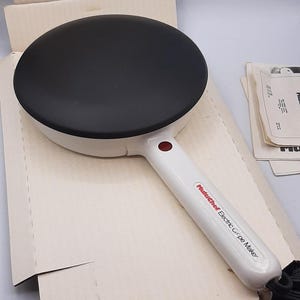 ヴィンテージ マルチシェフ 電気ノンスティック イージークレープメーカー #CM-5 Works 7 1/2インチ 箱入り