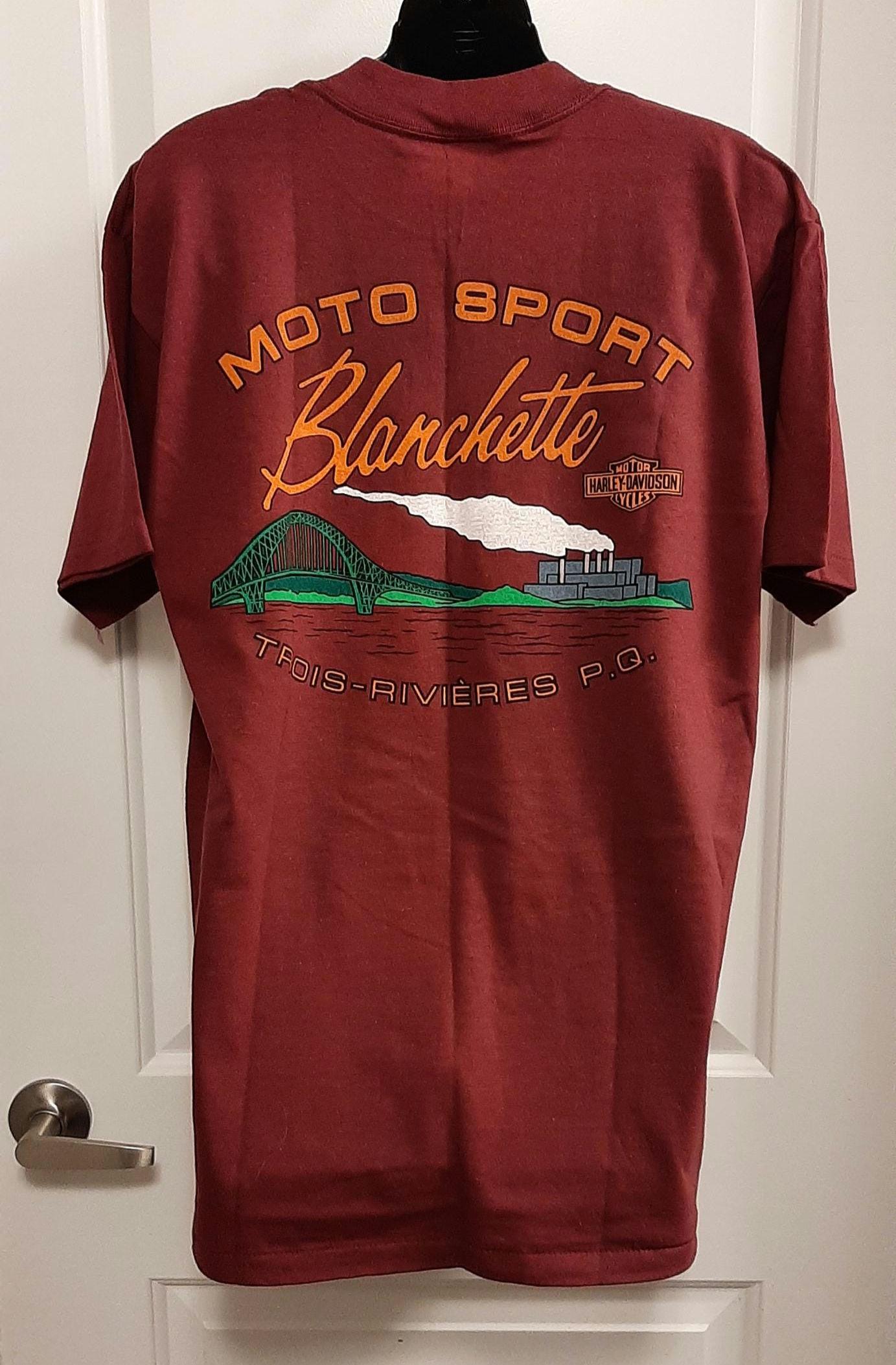 ビンテージ ハーレーダビッドソン Tシャツ カナダ グリフィン シングル 