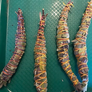 Herbal Burn Bundles by kellygreenherbs white sage, sweetgrass, etc.