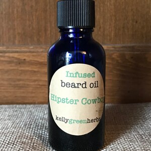 Hipster Cowboy Beard Oil by kellygreenherbs