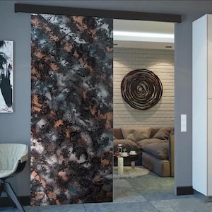 34’x84’ Custom epoxy sliding door panel